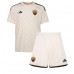 AS Roma Lorenzo Pellegrini #7 Replika Babykläder Borta matchkläder barn 2023-24 Korta ärmar (+ Korta byxor)
